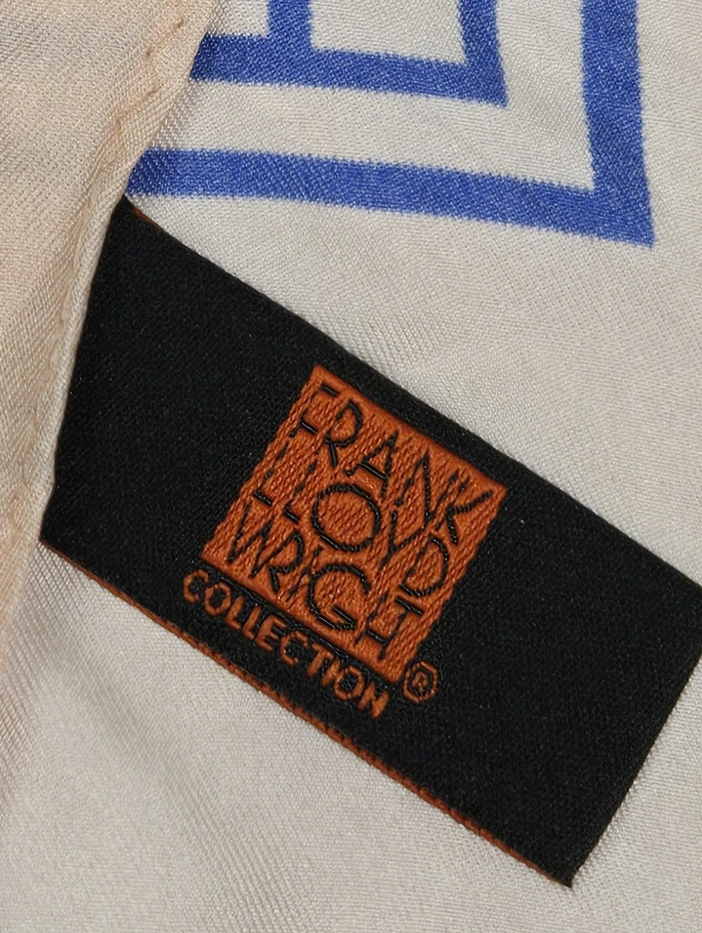 Frank‎ Lloyd Wright Signed Silk Scarf